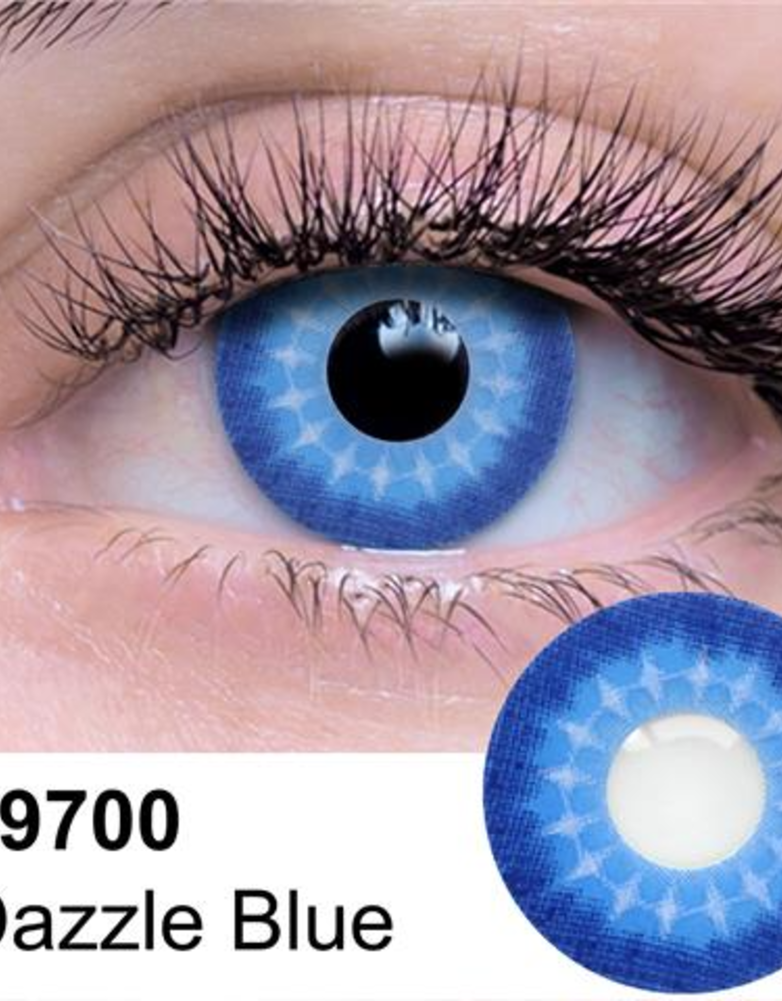 Dazzle Blue Contact Lenses