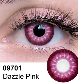 Dazzle Pink Contact Lenses