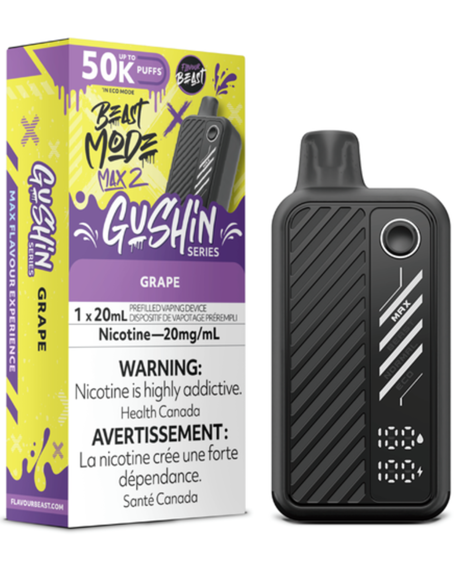 Flavour Beast Beast Mode Max 2 Gushin' Disposable