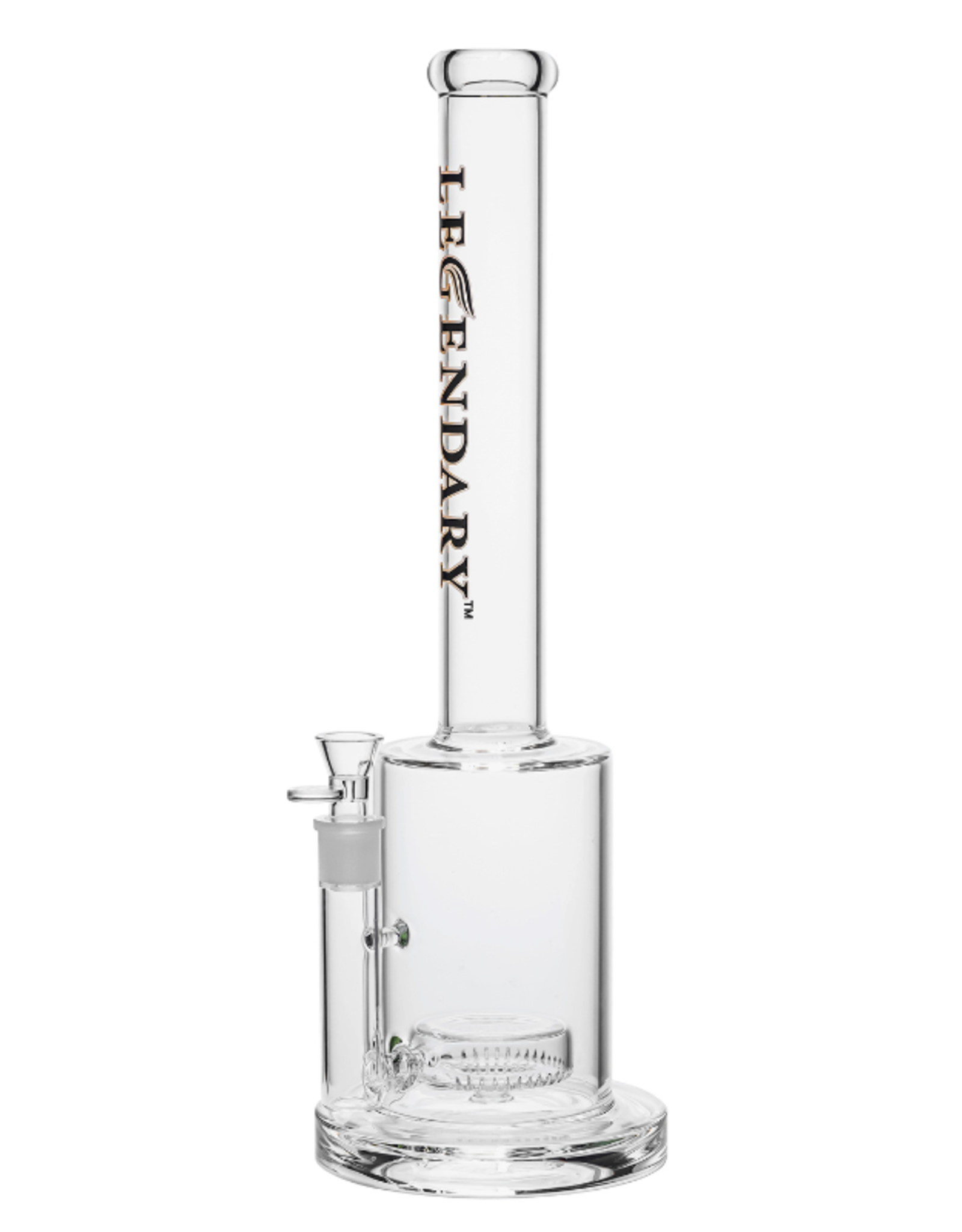 18" 5mm Legendary Disc Perc Straight Tube