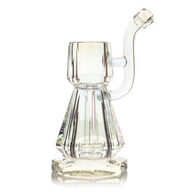 Red Eye Glass 7.75" Metallic Rainbow Terminator Proxy Bubbler by Red Eye Glass
