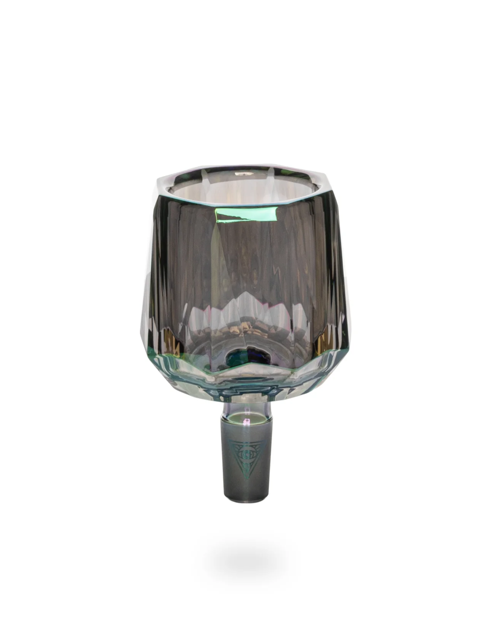 Red Eye Glass 14mm Green Terminator Proxy Bowl by Red Eye Glass