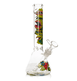 Red Eye Glass 10" Feed Me VFT Beaker by Red Eye Glass