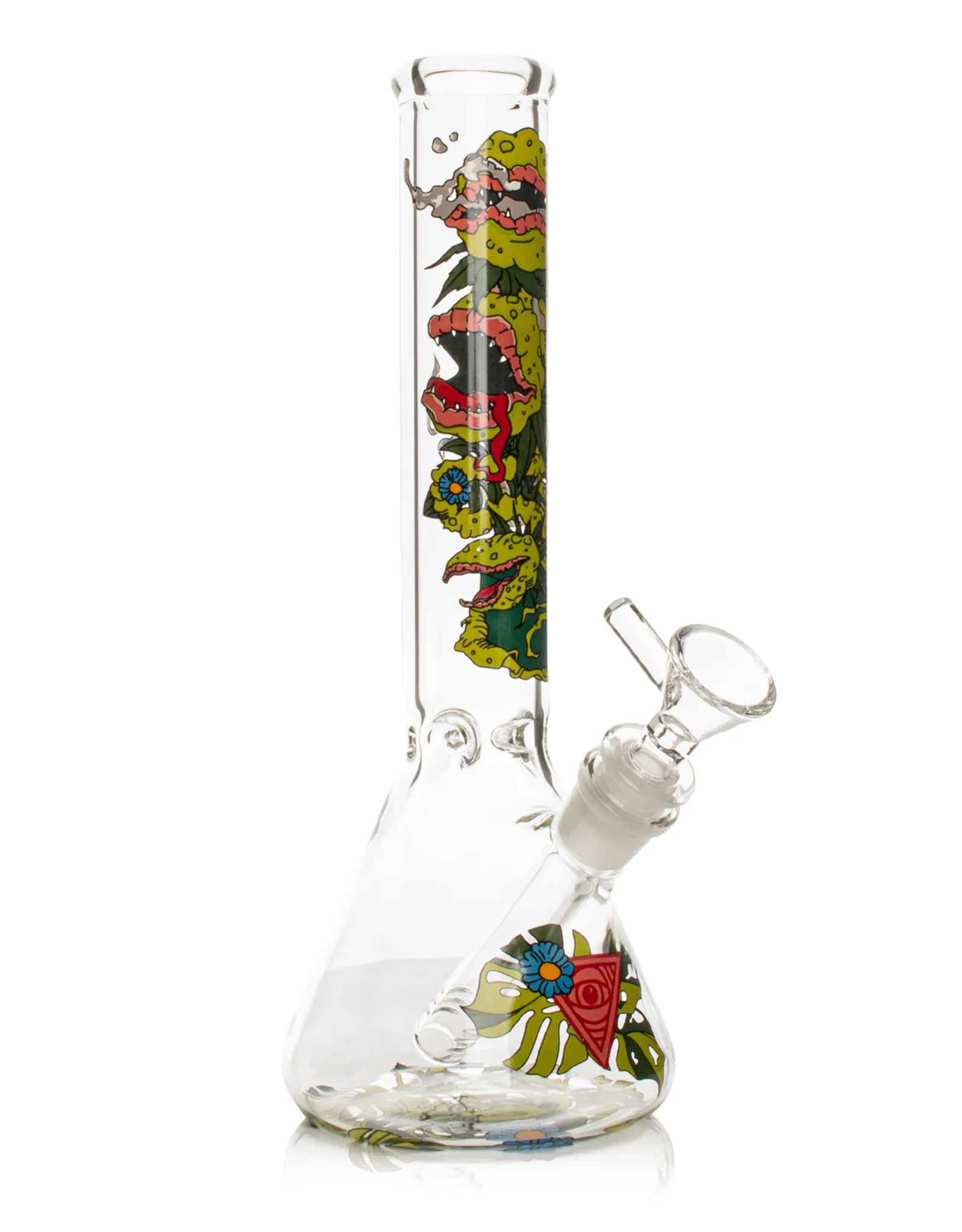 Red Eye Glass 10" Feed Me VFT Beaker by Red Eye Glass