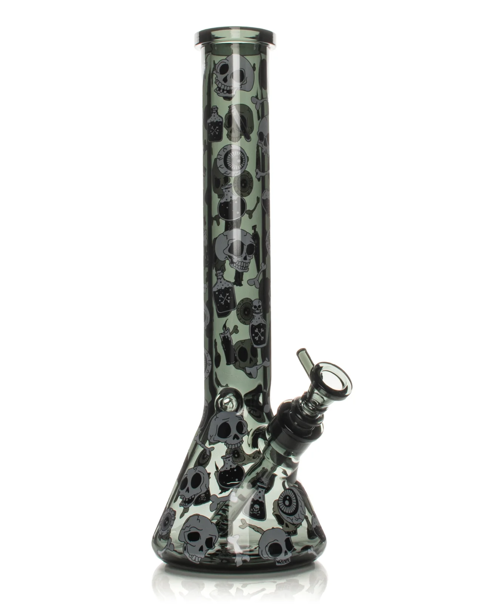 Red Eye Glass 15" 7mm Thick Catacombs Beaker by Red Eye Glass