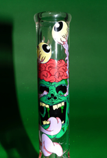 Red Eye Glass 12" Tongue Twister Beaker by Red Eye Glass