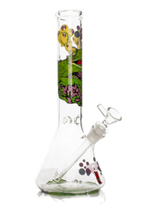 Red Eye Glass 12" Brain Frog Beaker by Red Eye Glass
