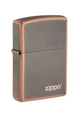 Zippo Rustic Bronze Zippo w/ Logo
