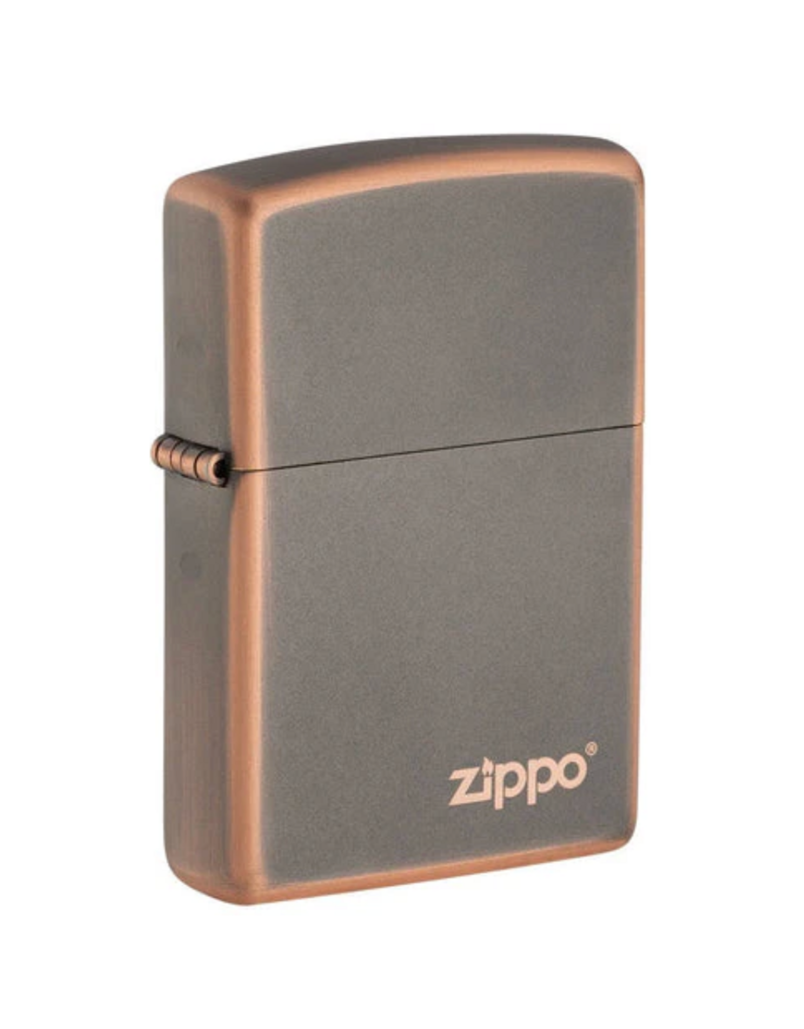 Zippo Rustic Bronze Zippo w/ Logo