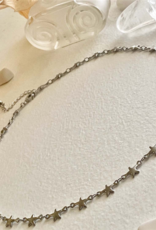 "Centauri" Silver Star Chain Necklace