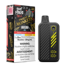 Flavour Beast Beast Mode Max 2 X 12 Monkeys Disposable
