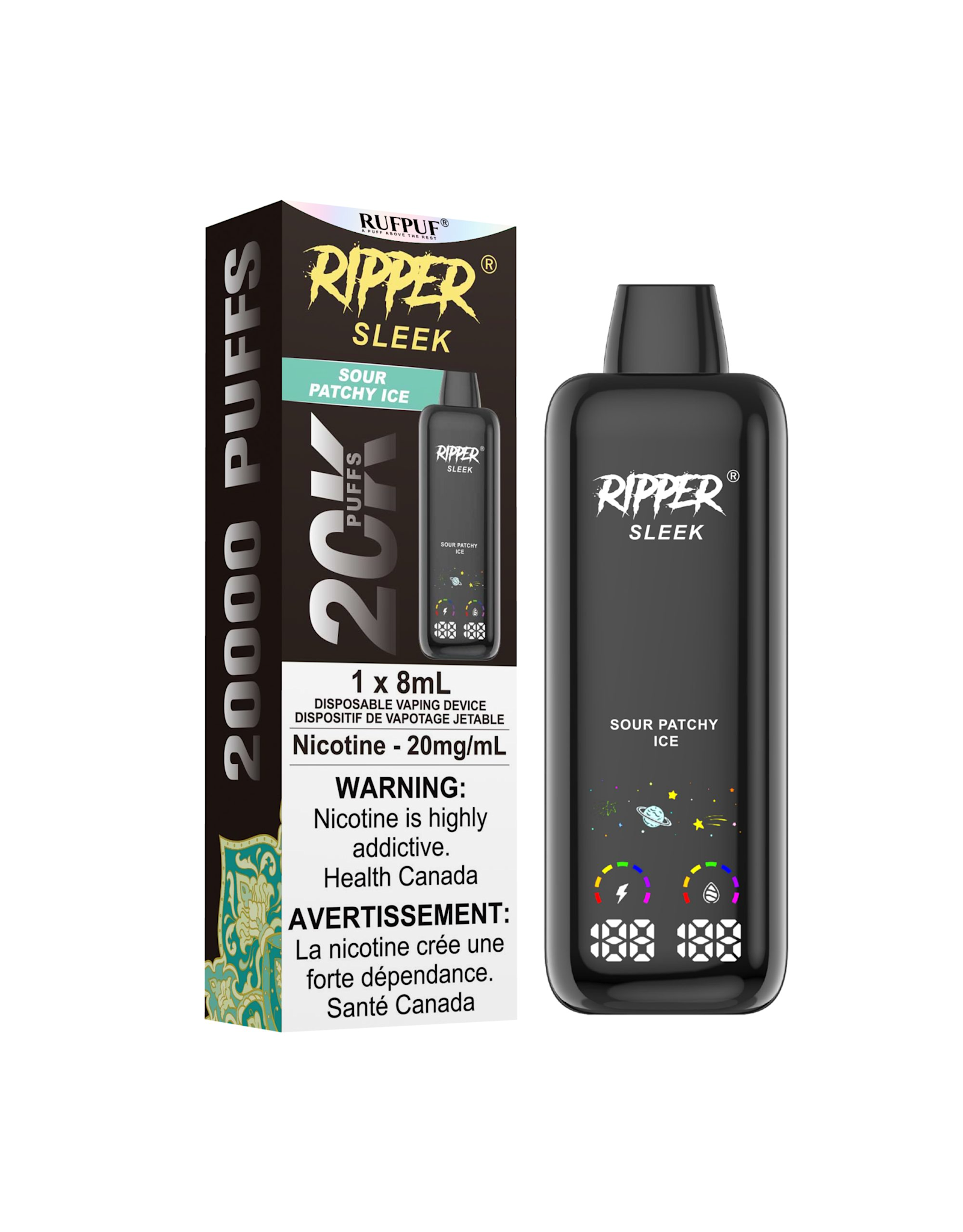Ripper Sleek 20K Disposable