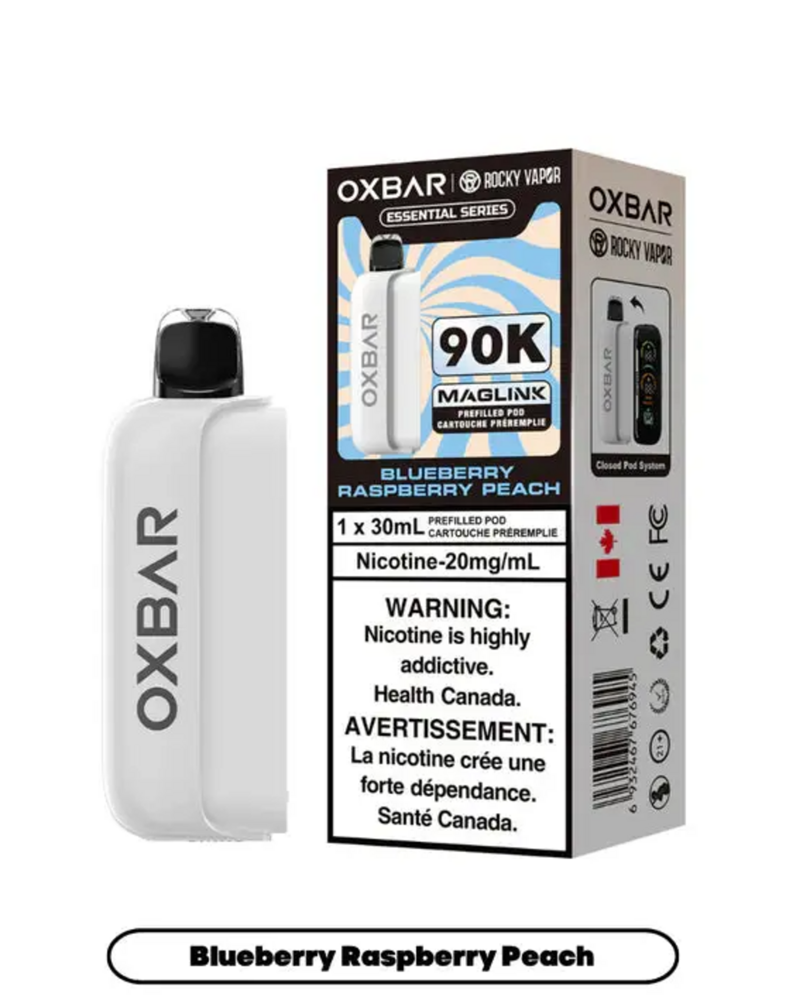 Oxbar Maglink 90K Pre-Filled Pod