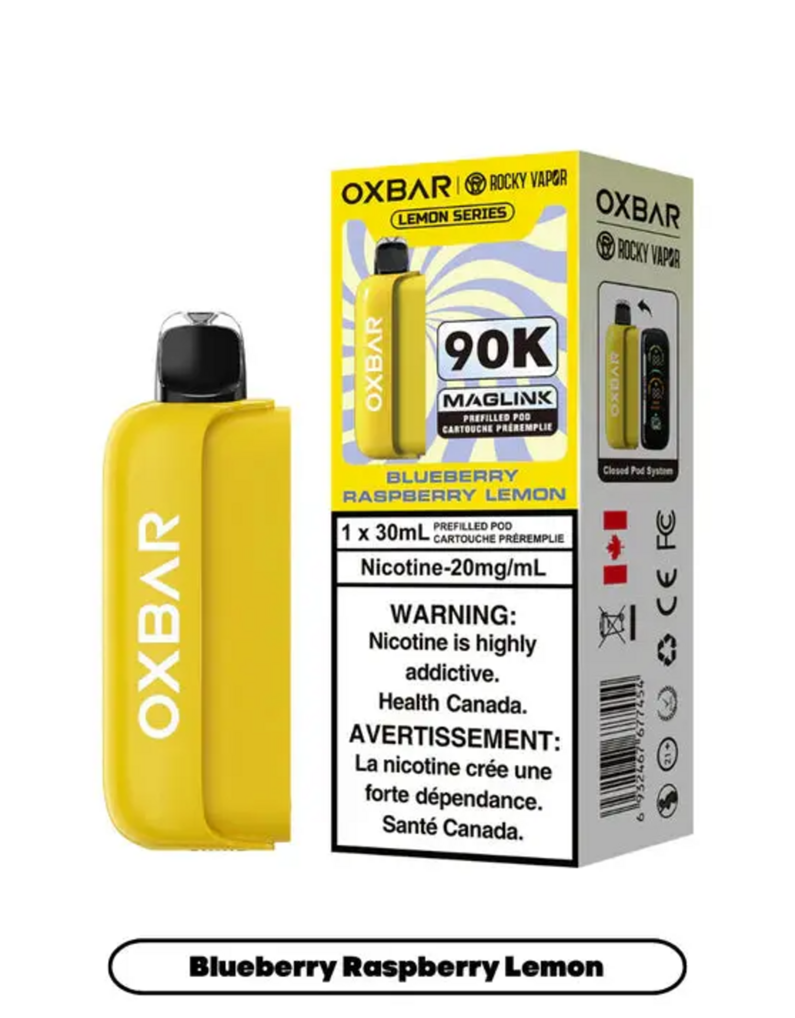 Oxbar Maglink 90K Pre-Filled Pod