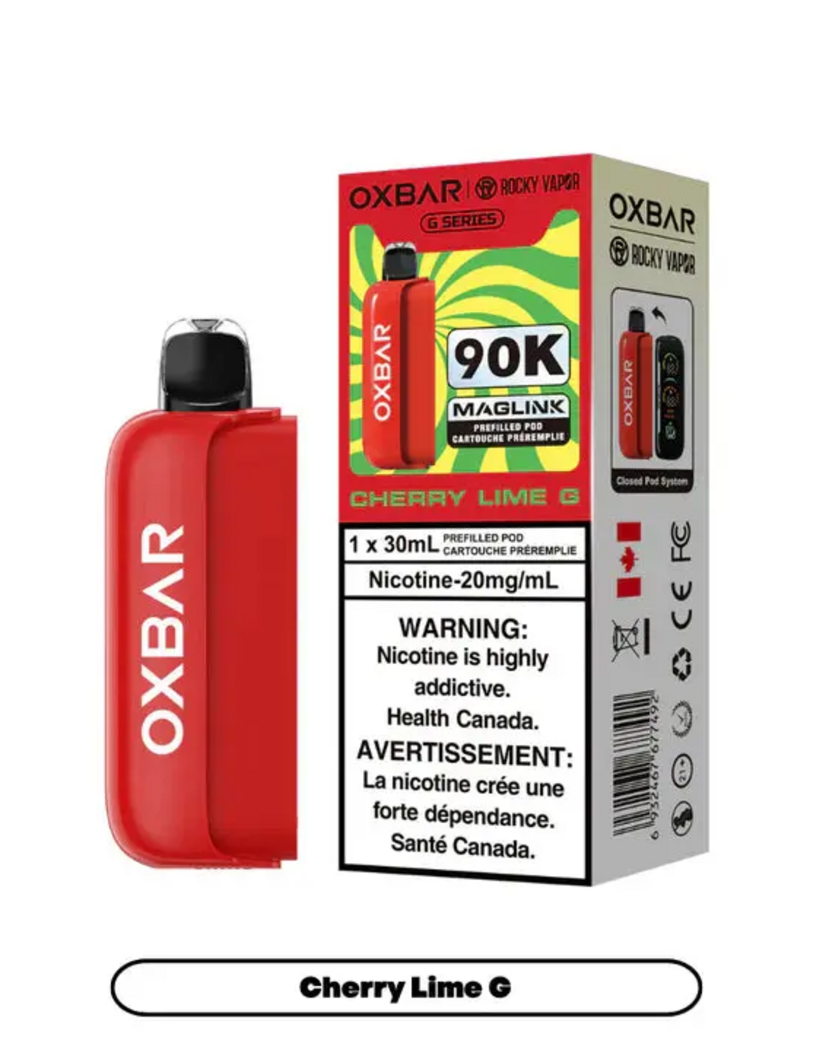 Oxbar Maglink 90K Pre-Filled Pod