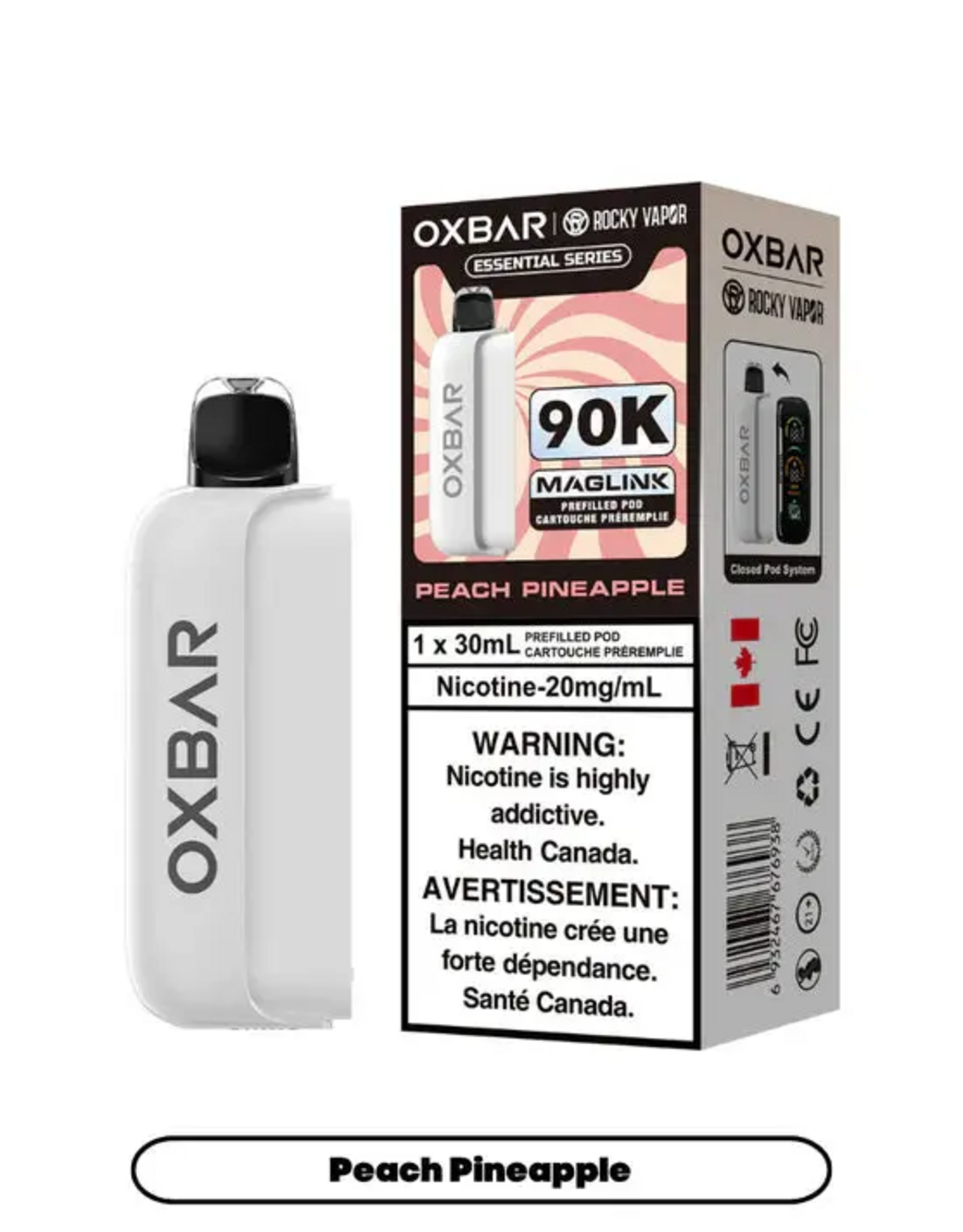 Oxbar Maglink 90K Pre-Filled Pod