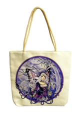 Techno Jute Tote Bag - Fairy