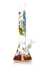 Red Eye Glass 15" Reefer Madness Beaker by Red Eye Glass