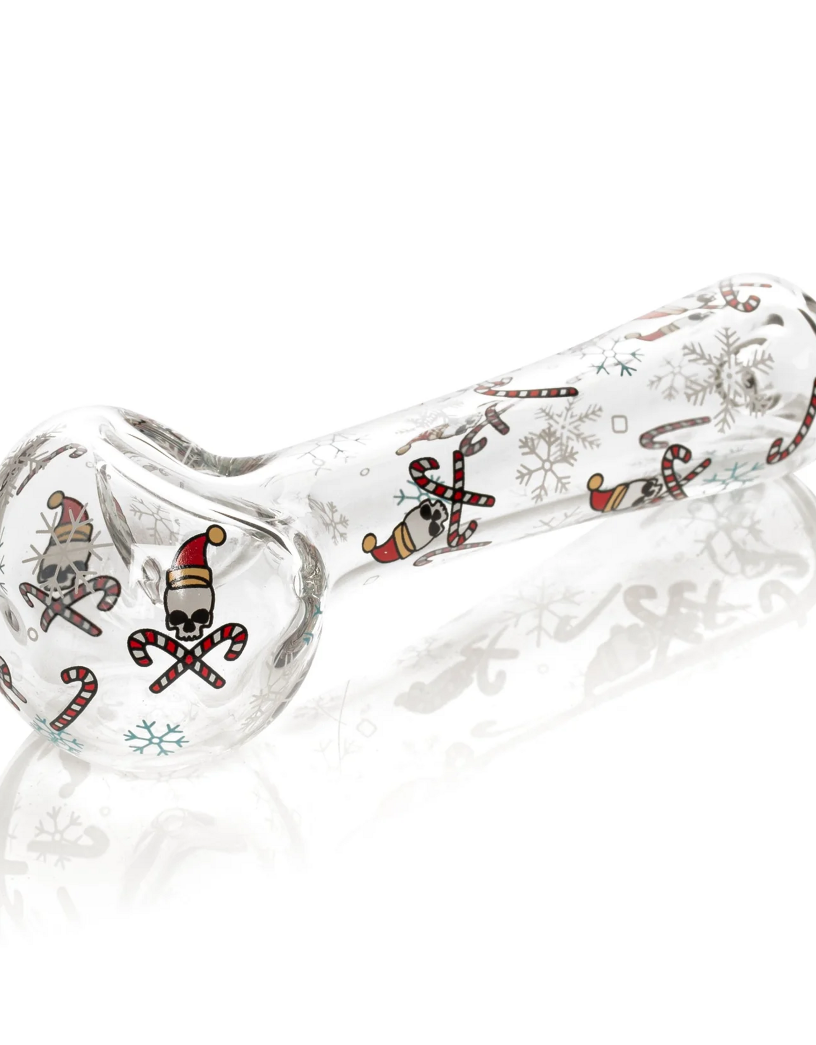 Red Eye Glass 4.5" Skull & Crosscanes Pipe by Red Eye Glass