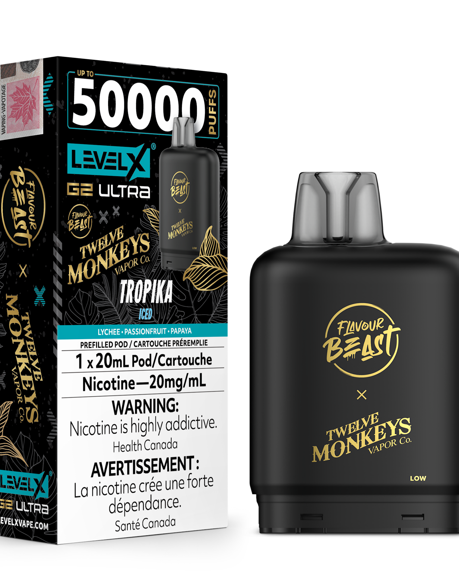 Flavour Beast x Twelve Monkeys Level X G2 Ultra Pod