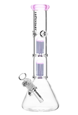 14" 9mm Legendary Double Tree Perc Beaker