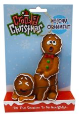 Bad Biscuit Crooked Christmas Ornament