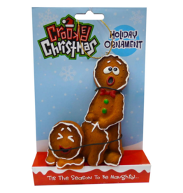 Bad Biscuit Crooked Christmas Ornament