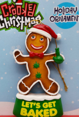 Let's Get Baked Crooked Christmas Ornament