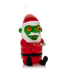 6.5" Zombie Santa Water Pipe