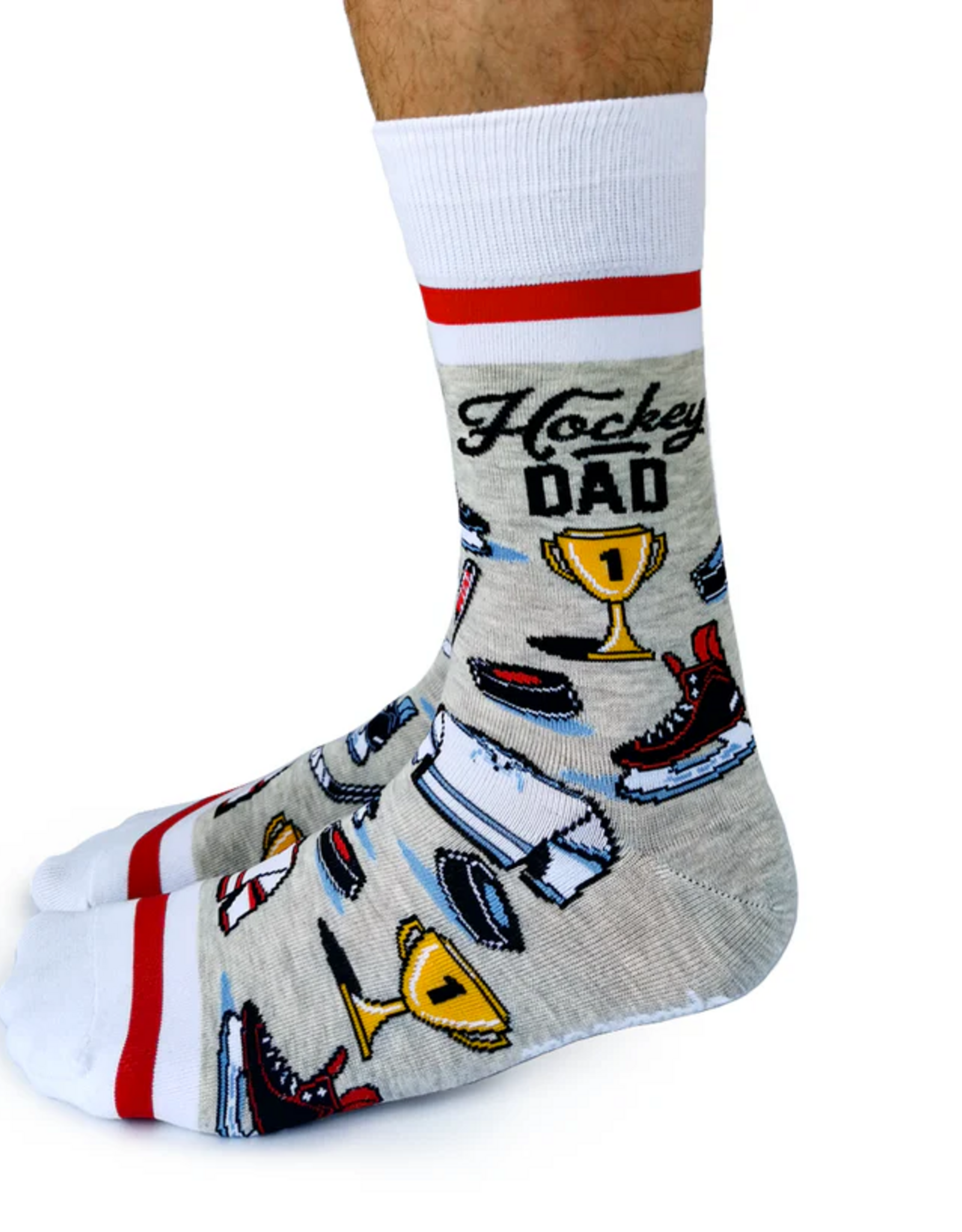 Hockey Dad Men's Crew Socks