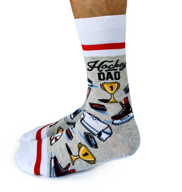 Hockey Dad Men's Crew Socks