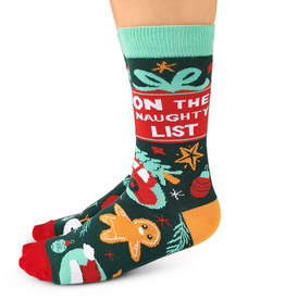 Naughty List Women's Crew Socks