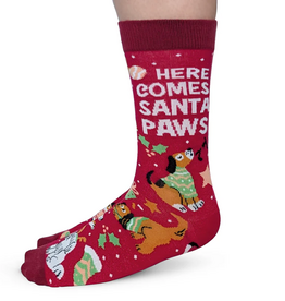 Santa Paws Women's Crew Socks