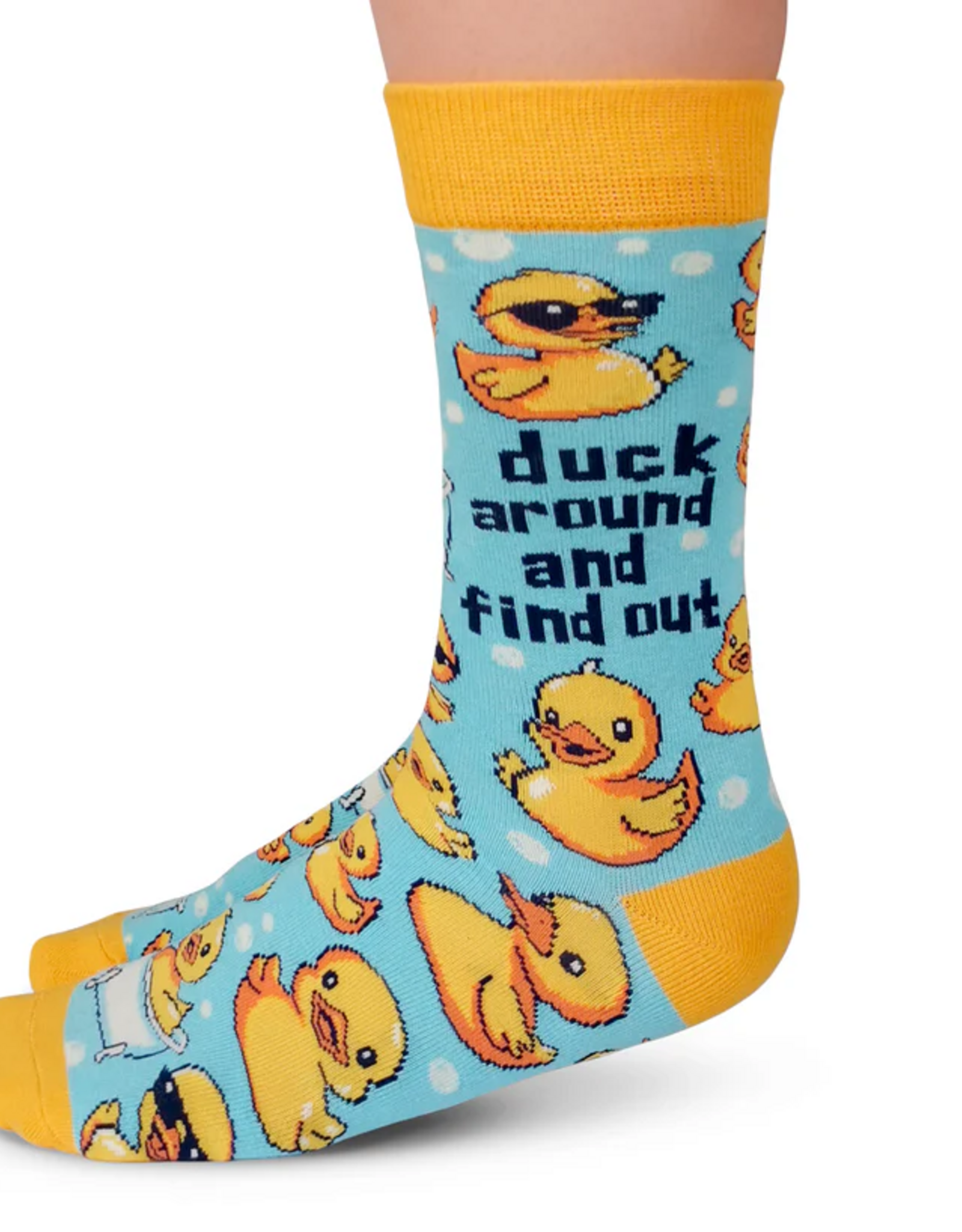 Duck Around Women's Crew Sock