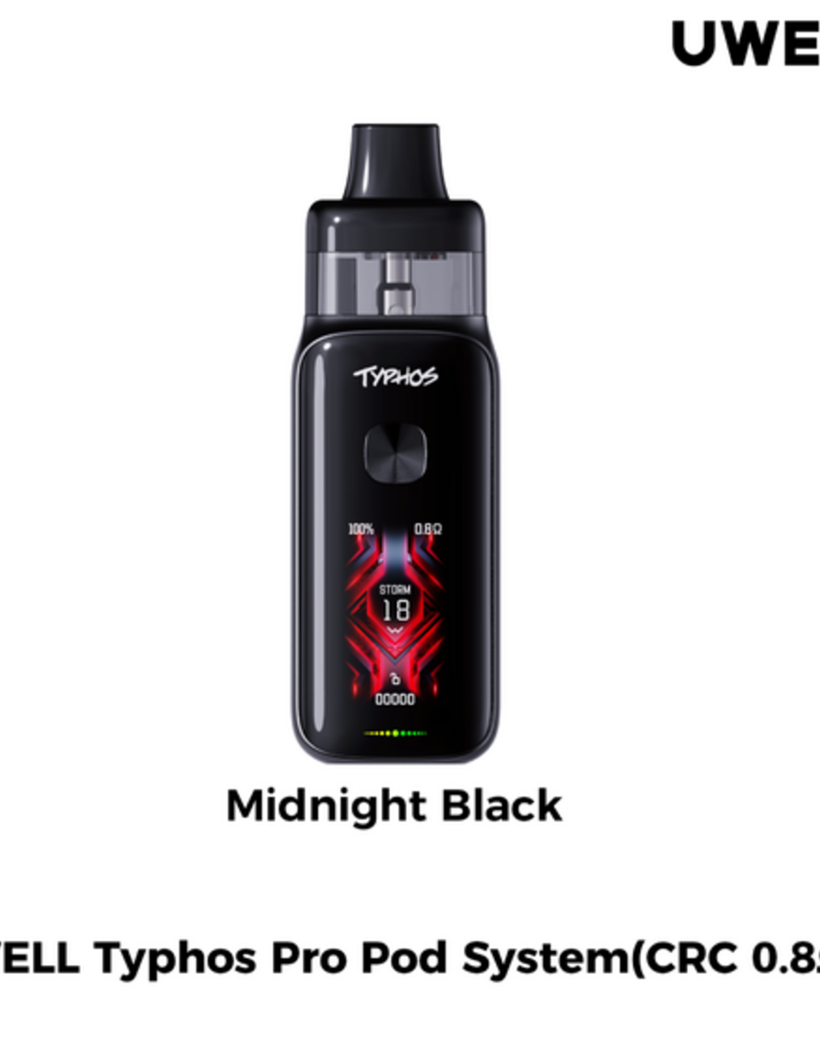 Uwell UWELL Typhos Pro Pod Kit 5.5mL [CRC Version]