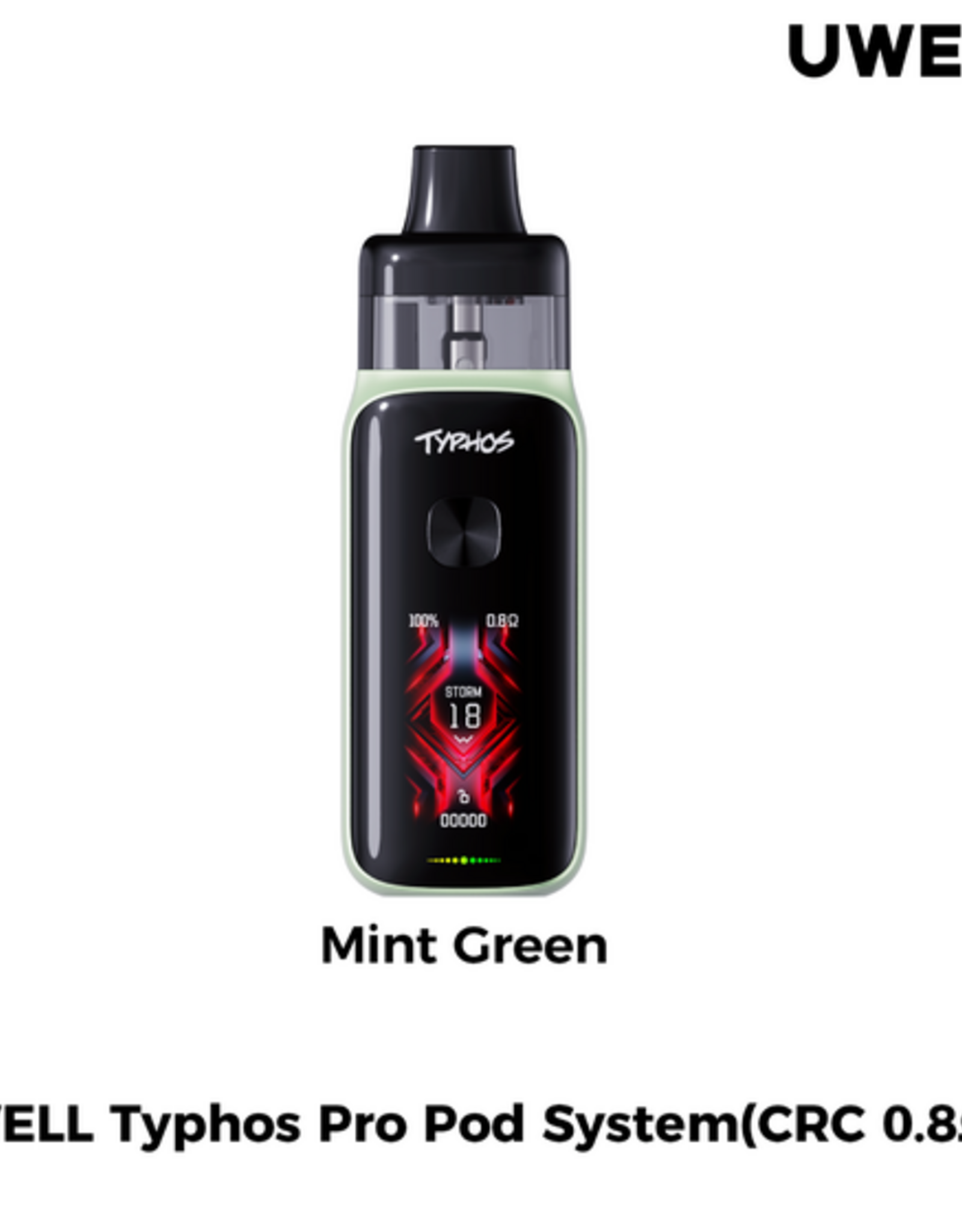 Uwell UWELL Typhos Pro Pod Kit 5.5mL [CRC Version]