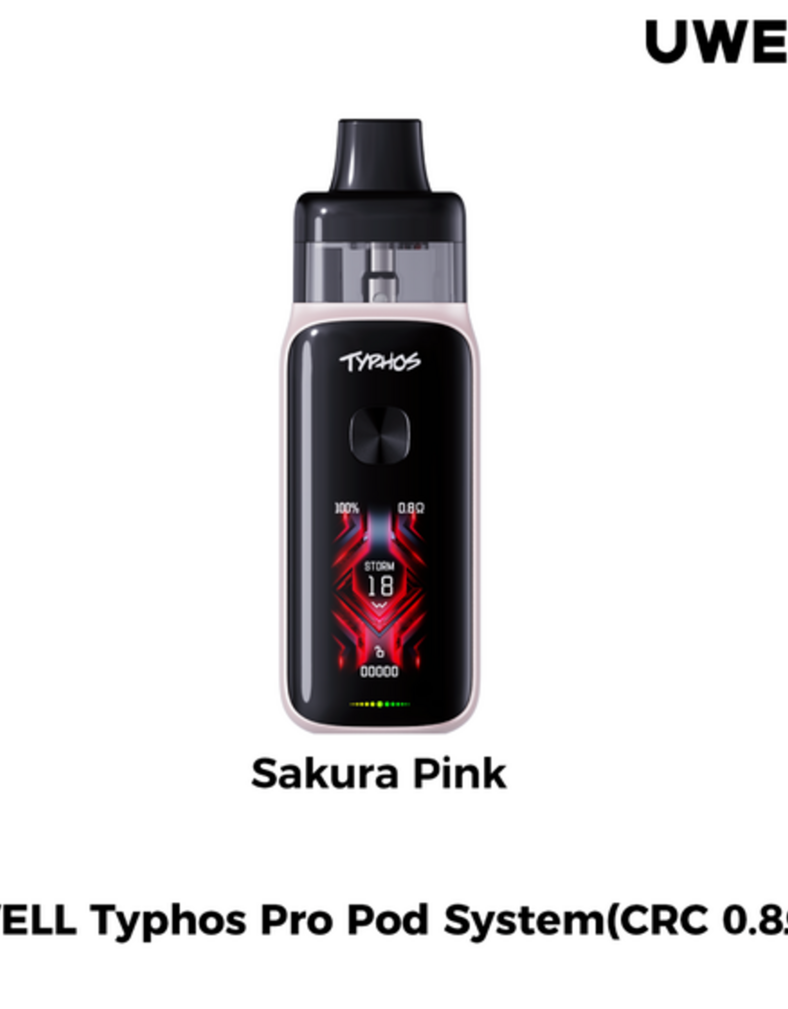 Uwell UWELL Typhos Pro Pod Kit 5.5mL [CRC Version]