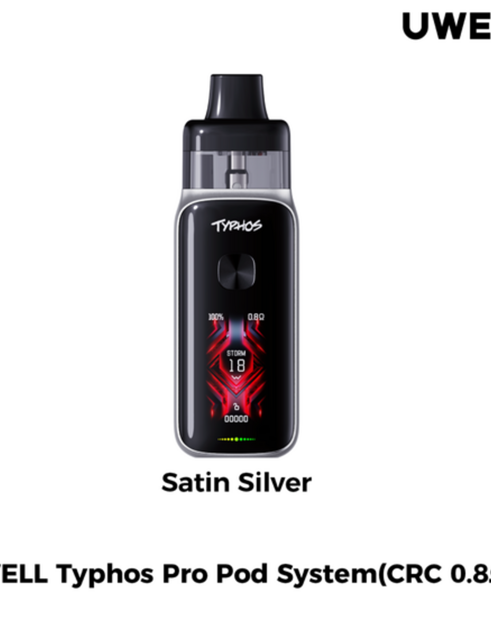 Uwell UWELL Typhos Pro Pod Kit 5.5mL [CRC Version]