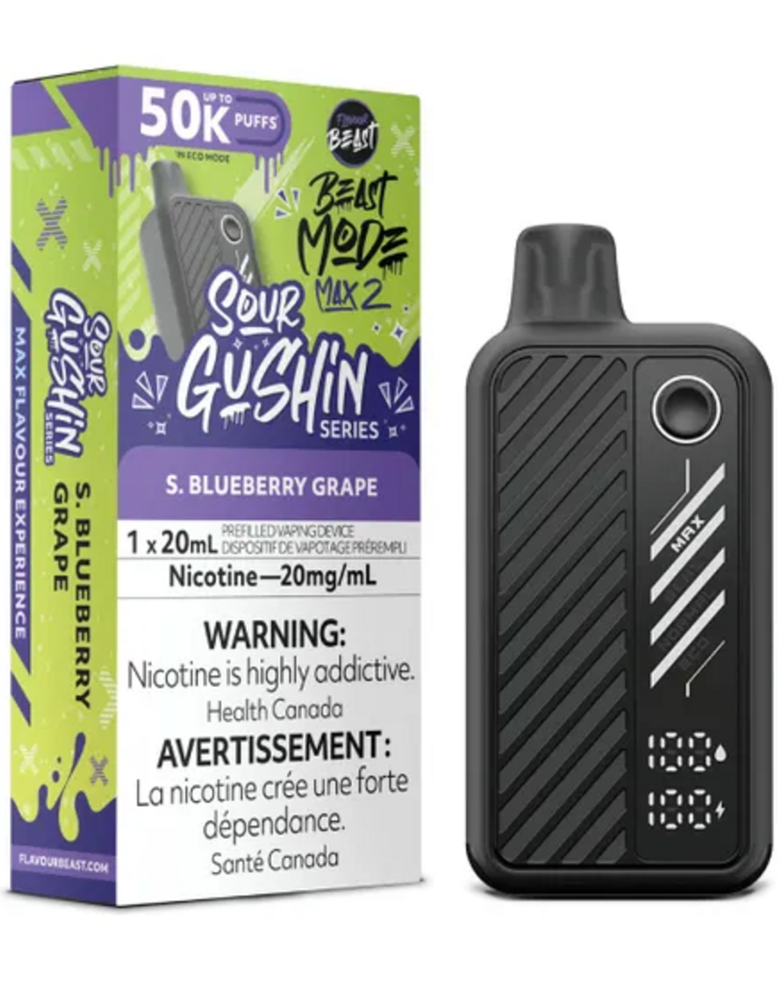 Flavour Beast Beast Mode Max 2 Sour Gushin' Disposable