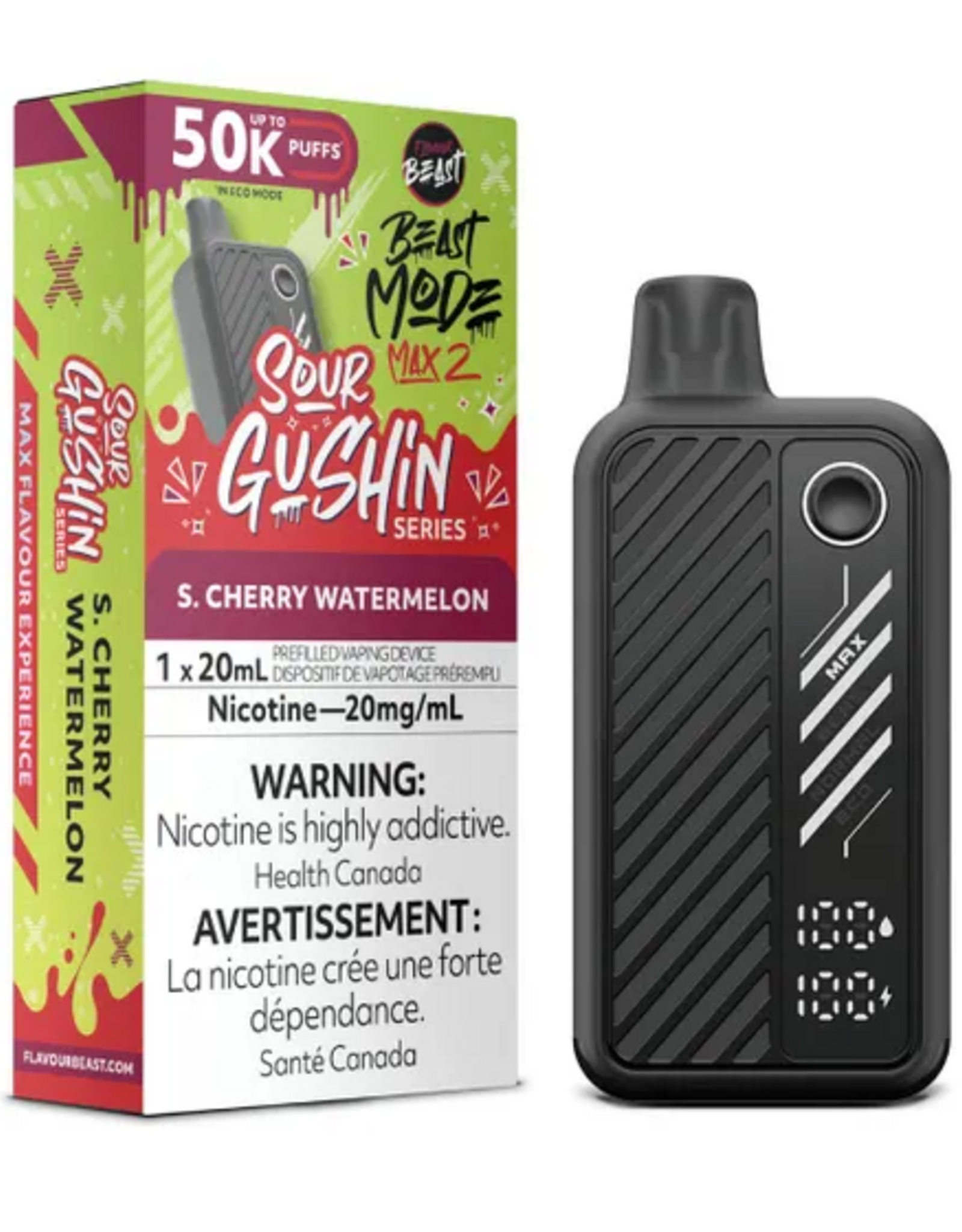 Flavour Beast Beast Mode Max 2 Sour Gushin' Disposable