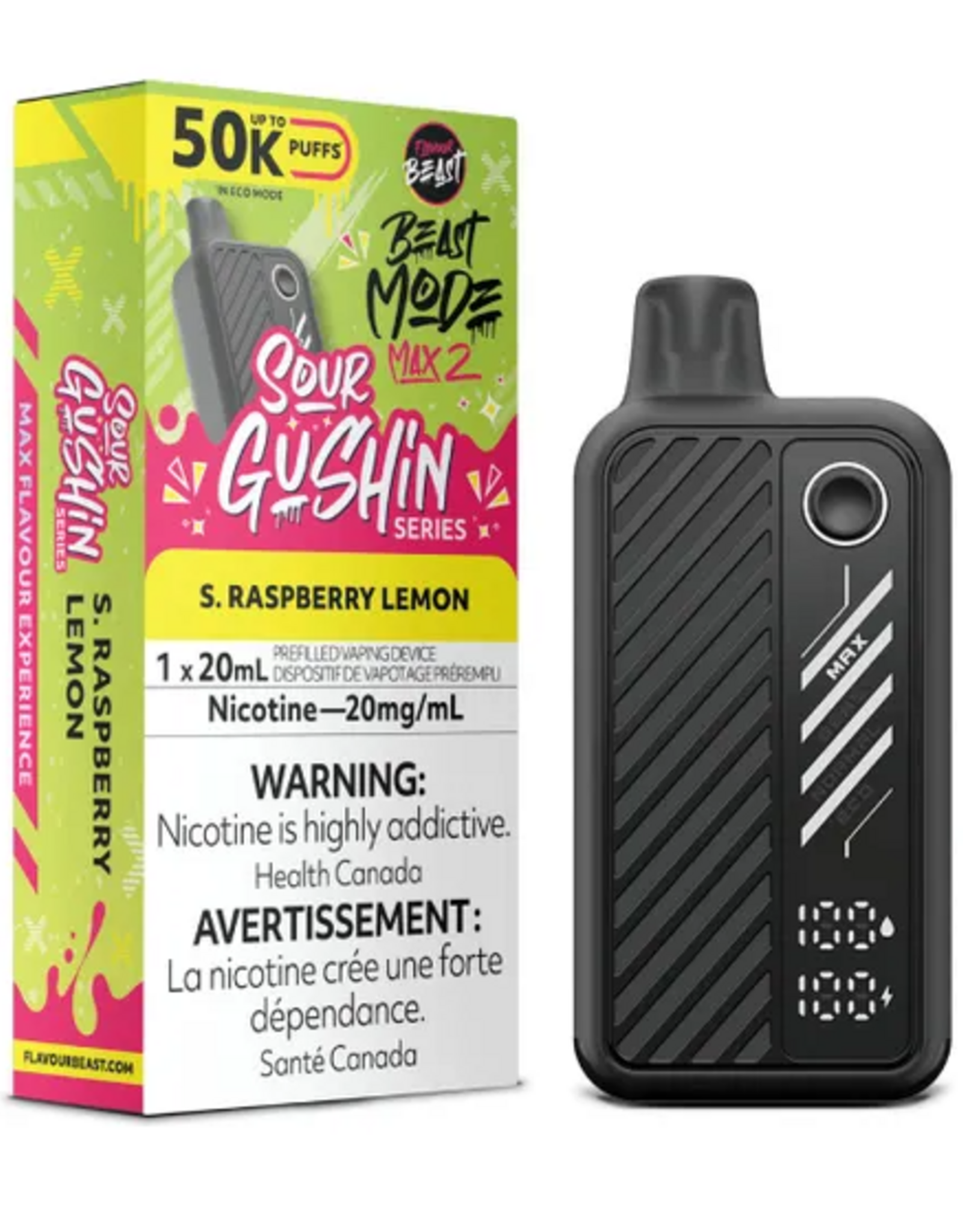 Flavour Beast Beast Mode Max 2 Sour Gushin' Disposable