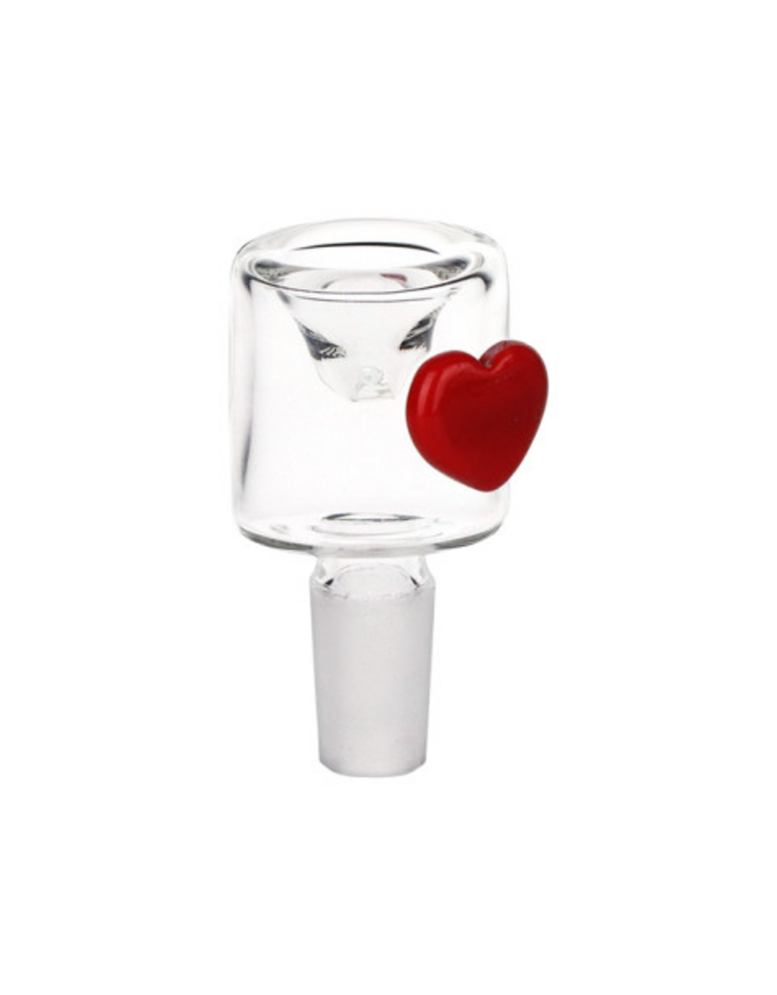 Pulsar 12" Cupids Heart Bubble Base Water Pipe by Pulsar