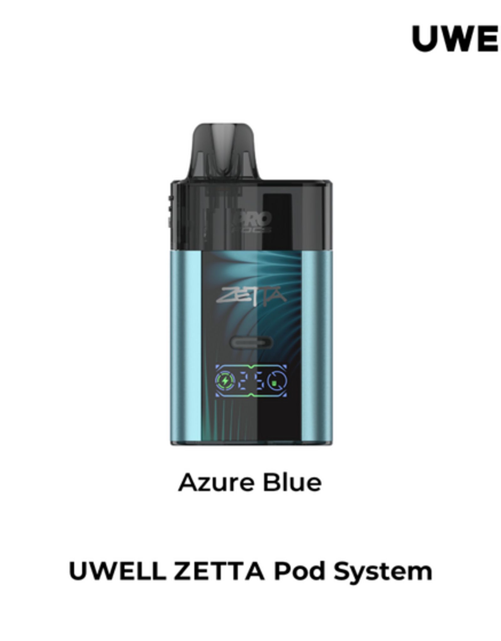 Uwell Uwell ZETTA Kit 10mL [CRC Version]