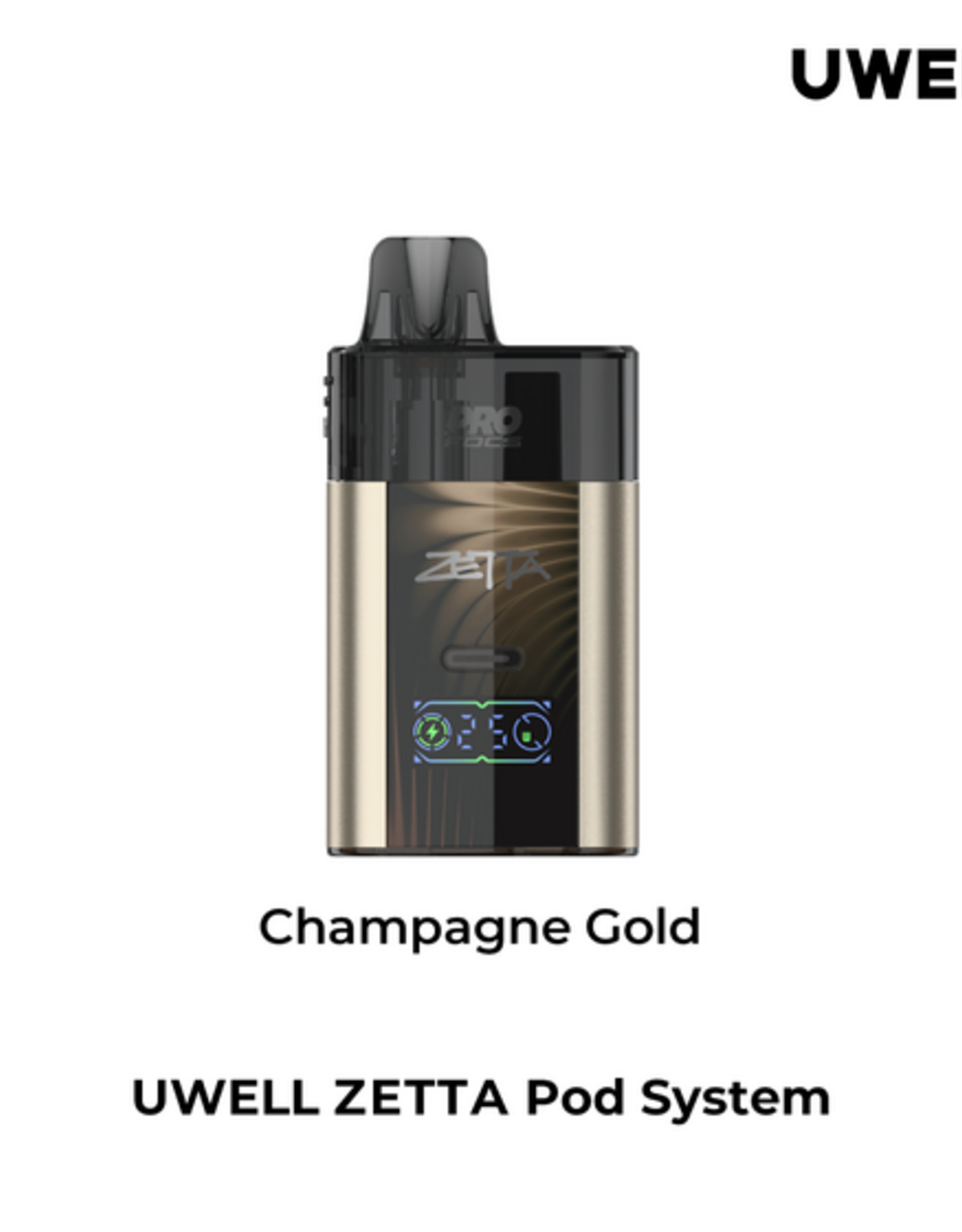 Uwell Uwell ZETTA Kit 10mL [CRC Version]