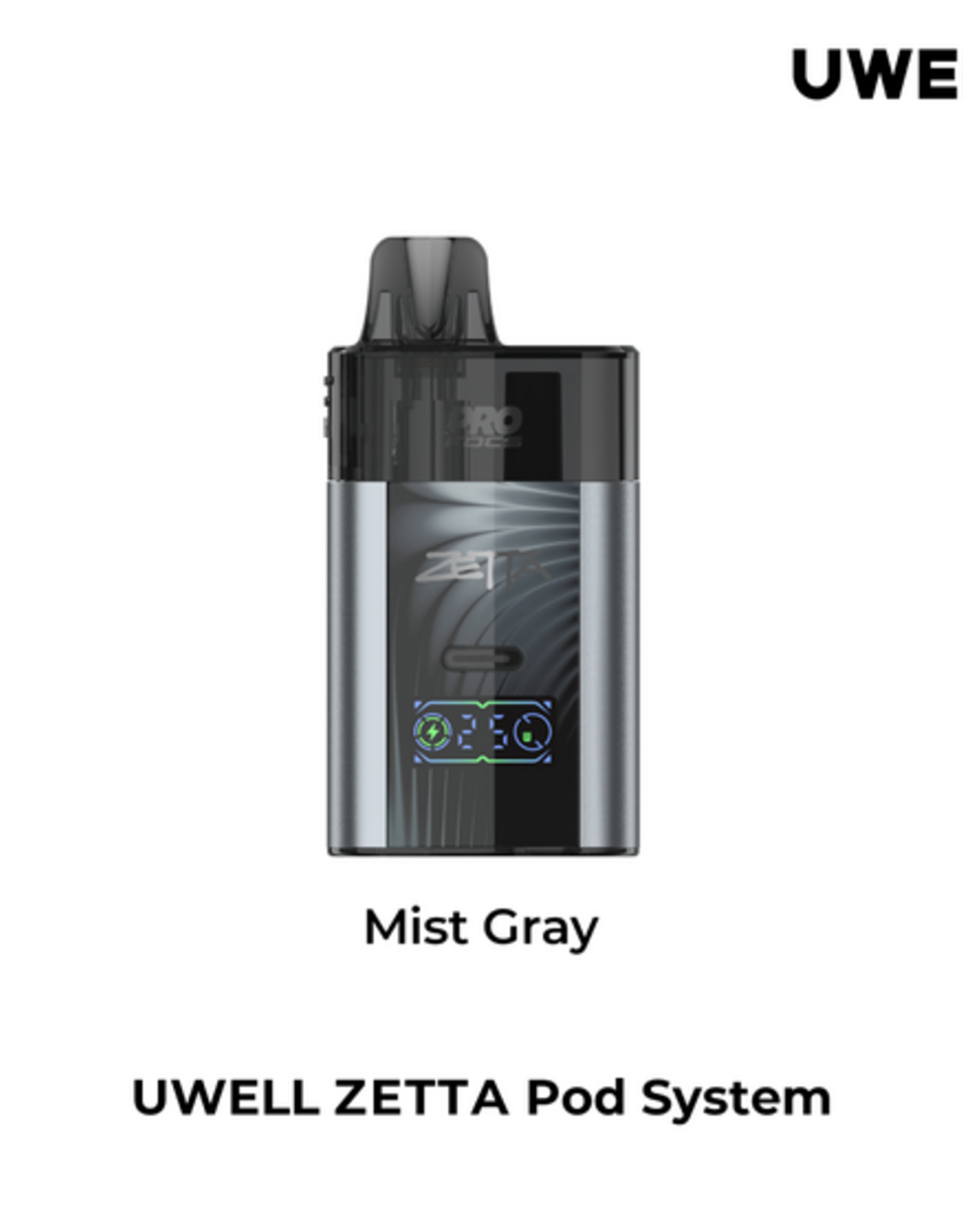 Uwell Uwell ZETTA Kit 10mL [CRC Version]
