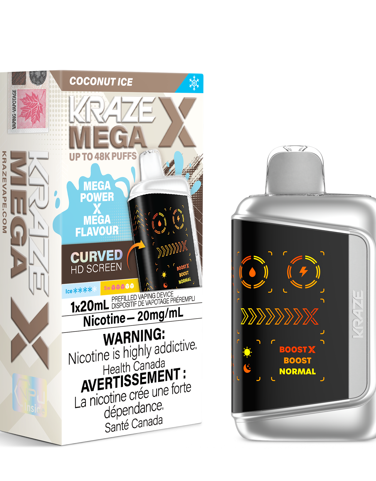 Kraze Mega X Disposable