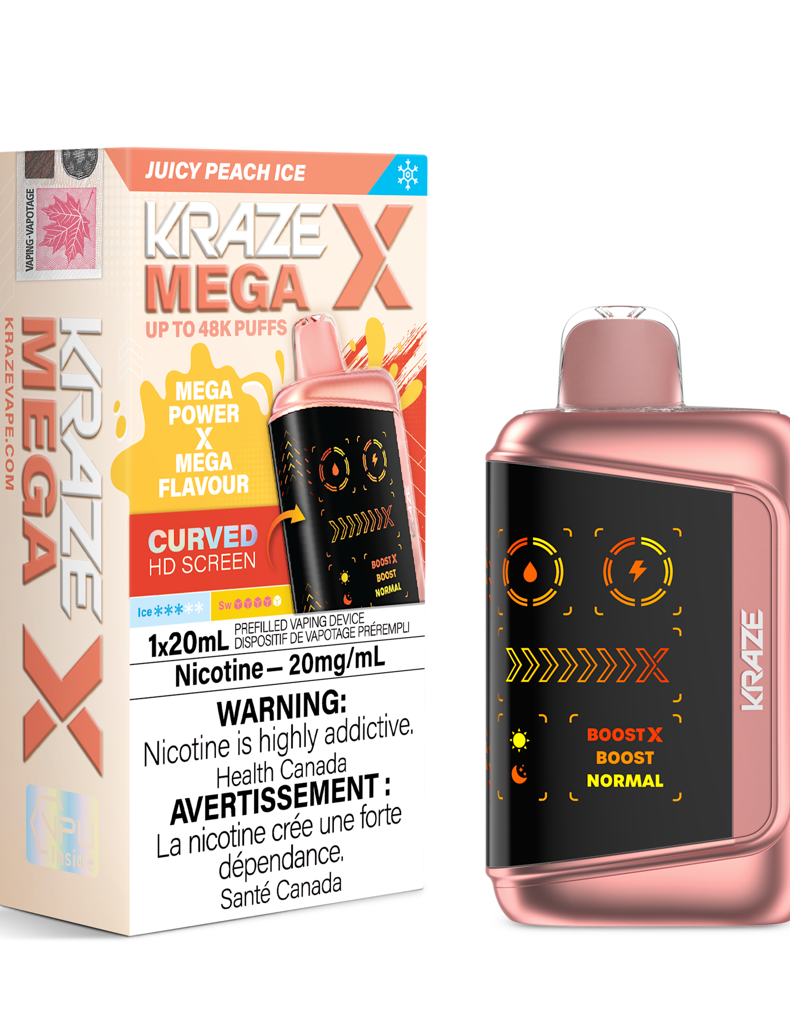 Kraze Mega X Disposable