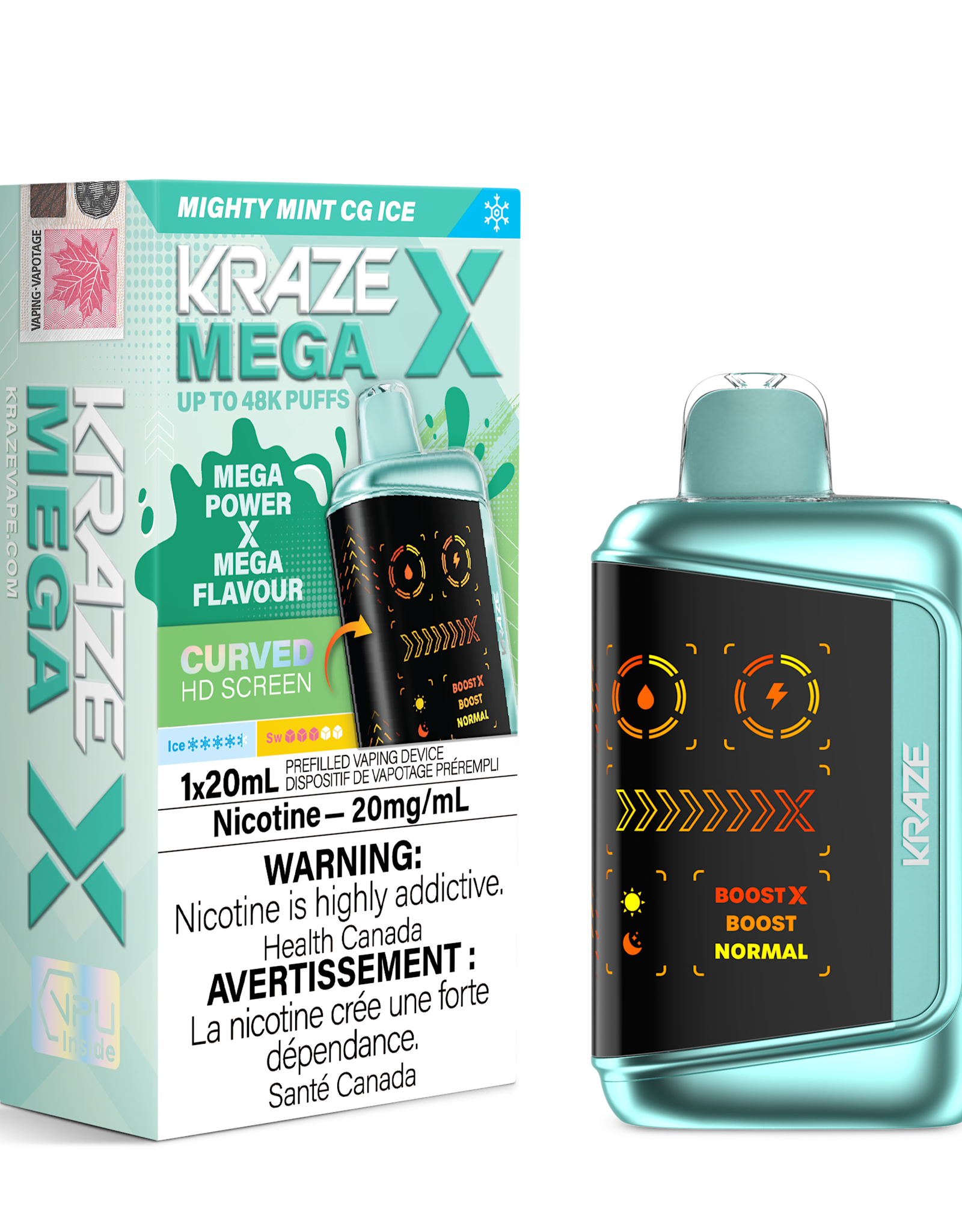 Kraze Mega X Disposable