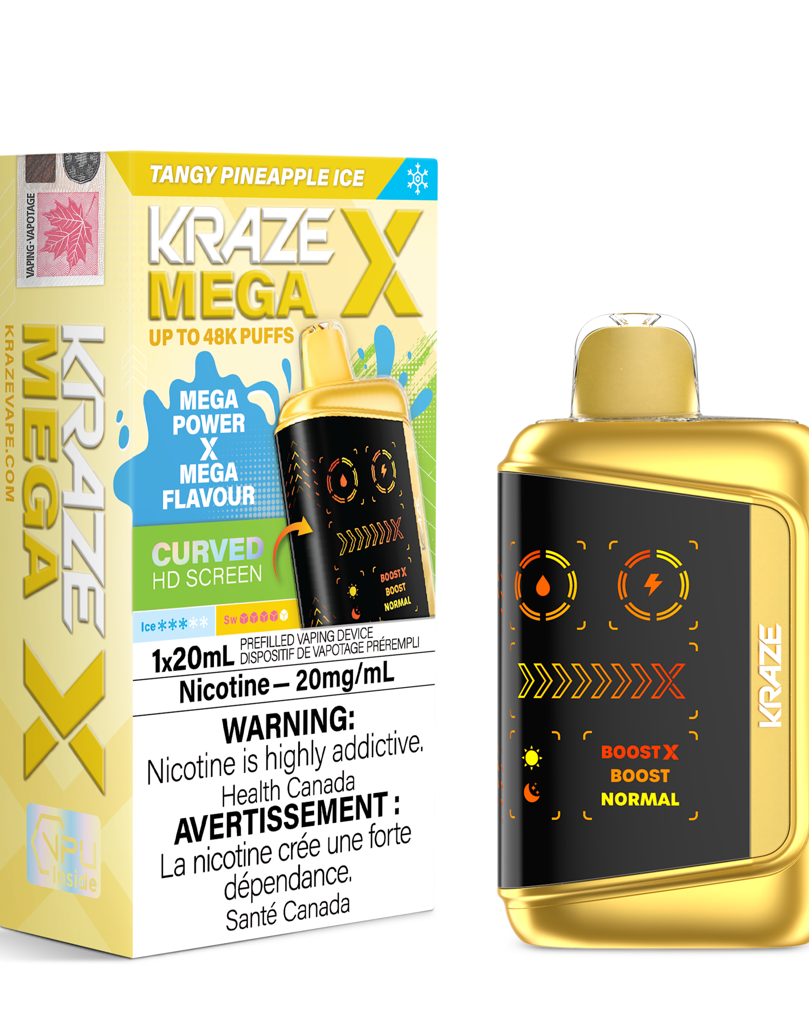 Kraze Mega X Disposable