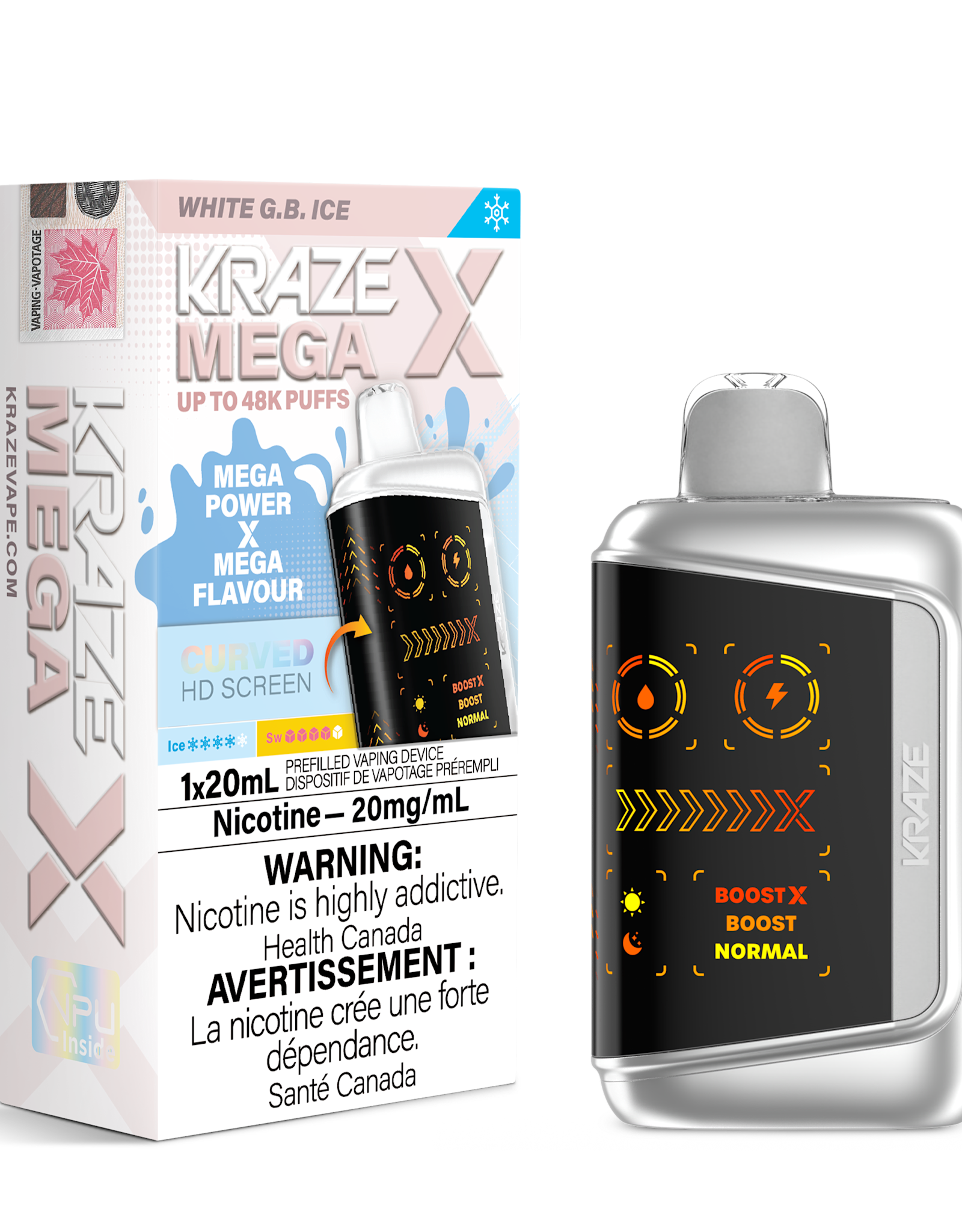 Kraze Mega X Disposable